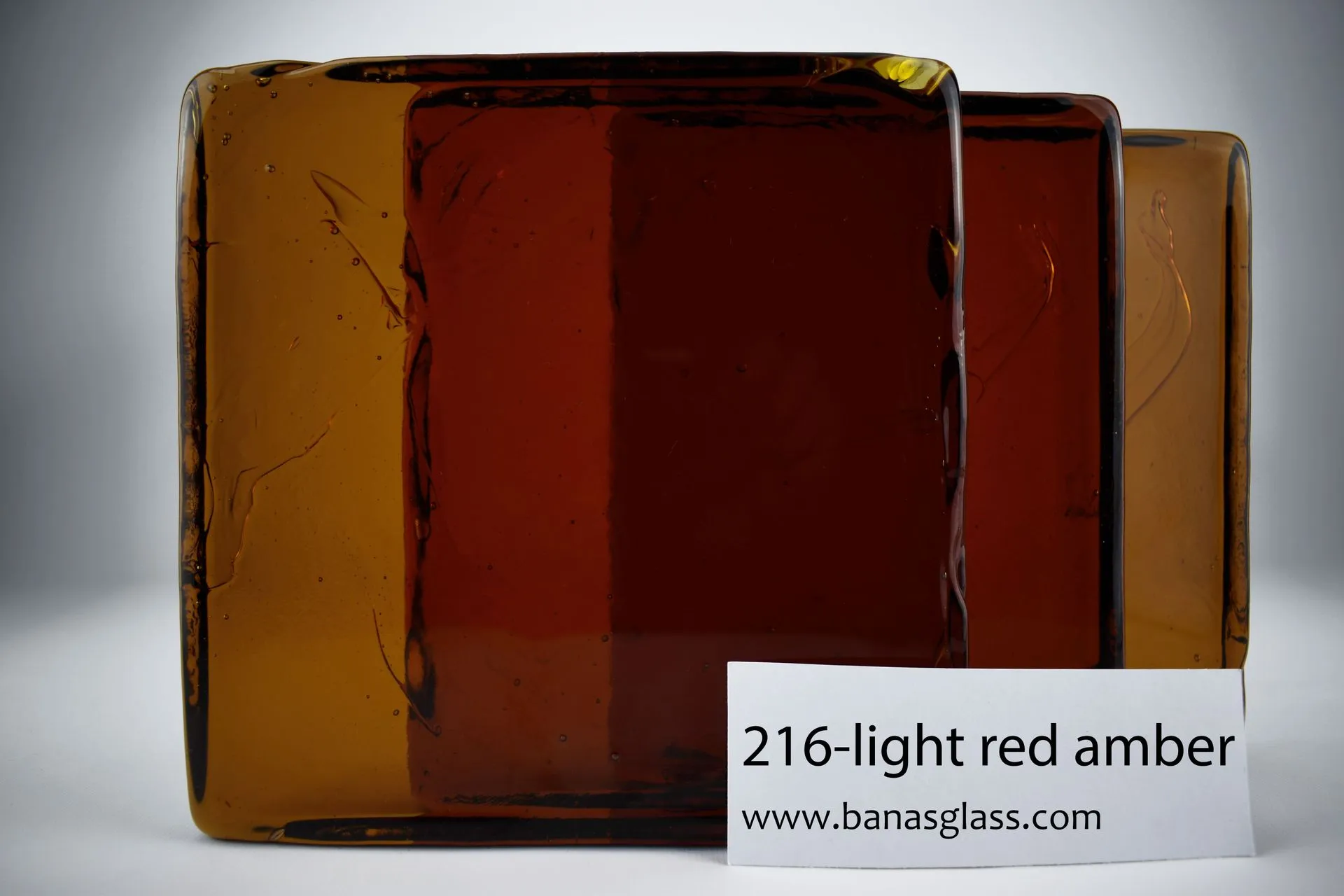 216 - Light Red Amber